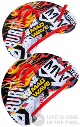 Schwimmpaddle Mad Wave Finger Paddles Fun