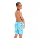 Badeshorts Jungen Speedo Printed 15 Watershort Boy Alpine Blue/Pool/White