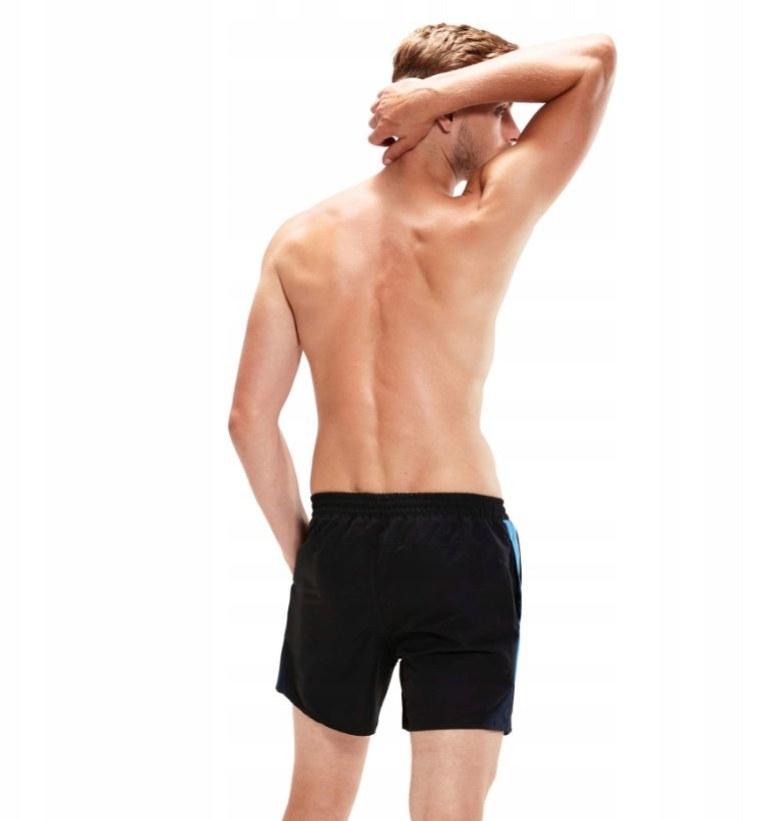 Speedo Hyper Boom Splice 16 Watershort Black/Beach Blue/True Navy