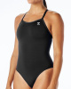 Damen-Badeanzug Tyr Solid Elite Diamondfit Black