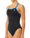 Damen-Badeanzug Tyr Hexa Diamondfit Black/Blue