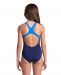 Arena Girls Galactics Swimsuit Swim Pro Back Navy/Blue River