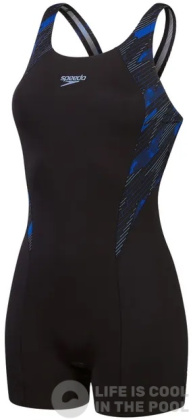 Speedo HyperBoom Splice Legsuit Black/True Cobalt/Curious Blue