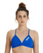 Arena Solid Tie Back Top Royal/White