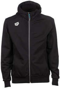 Arena Team Unisex Hooded Jacket Panel Black