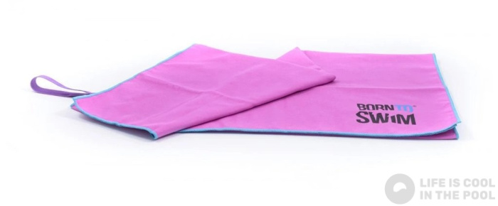 Microfibre Handtuch BornToSwim Towel