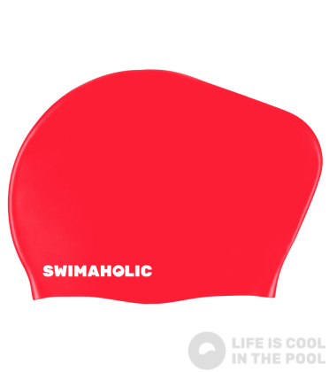 Badekappe für lange Haare Swimaholic Long Hair Cap
