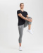Damen T-Shirt Arena Women Team T-Shirt Panel Black