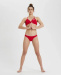 Bikinihose Arena Solid Bottom Black/White 38