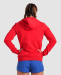 Damensweatshirt Arena Women Team Hooded Jacket Panel Red