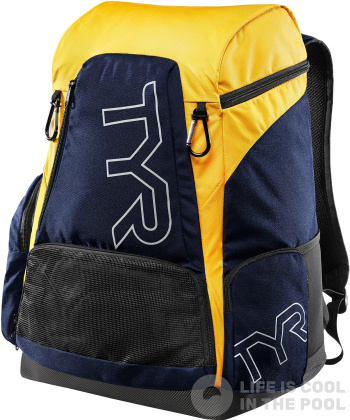 Schwimmrucksack Tyr Alliance Team Backpack 45L Gelb/blau