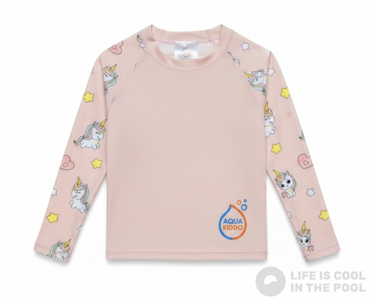 Kinder UV-Badeshirt Aquakiddo UV Protection Shirt Unicorns