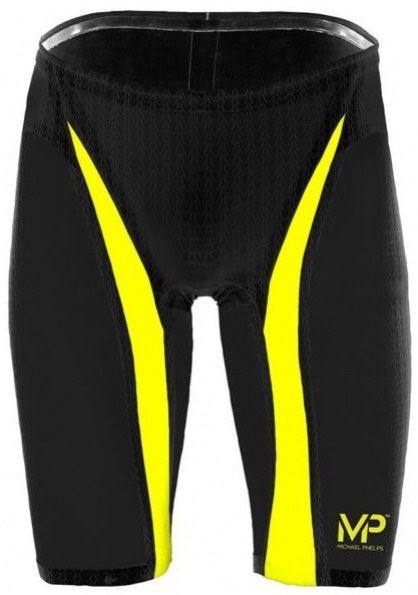 Wettkampf Badehose Herren Michael Phelps XPRESSO Jammer Black/Yellow