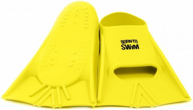 Schwimmflossen BornToSwim Junior Short Fins Yellow