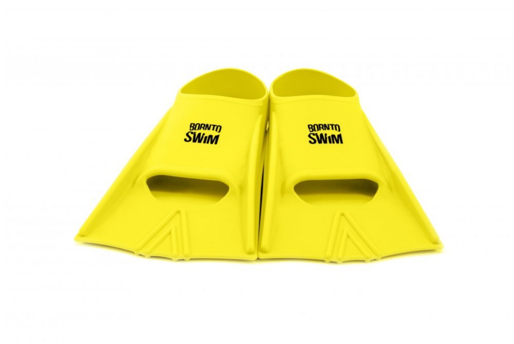 Schwimmflossen BornToSwim Junior Short Fins Yellow