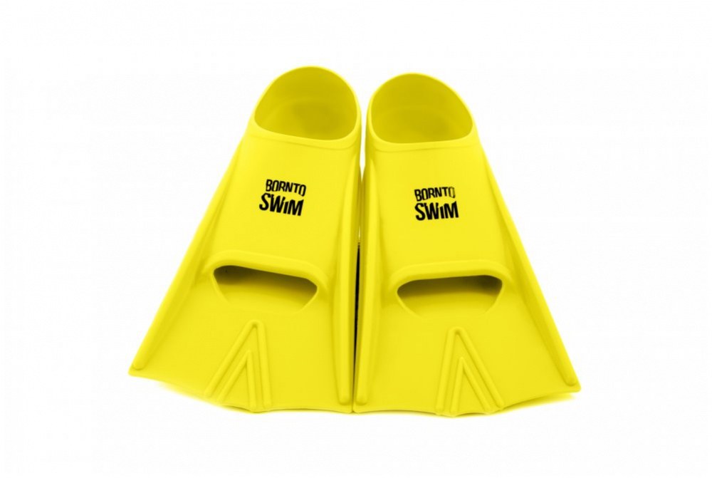 Schwimmflossen BornToSwim Junior Short Fins Yellow