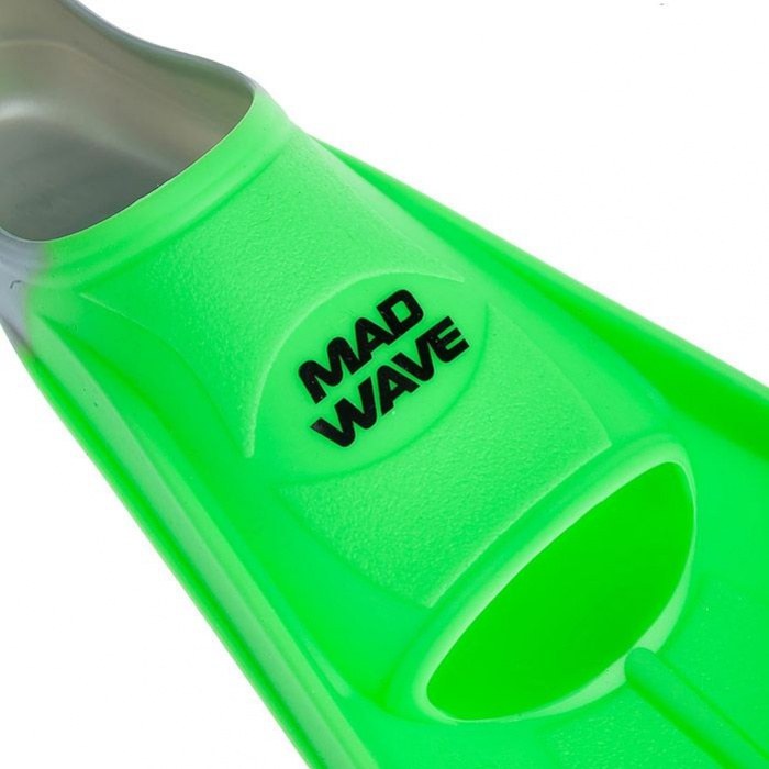 Schwimmflossen Mad Wave Short Training Fins Green
