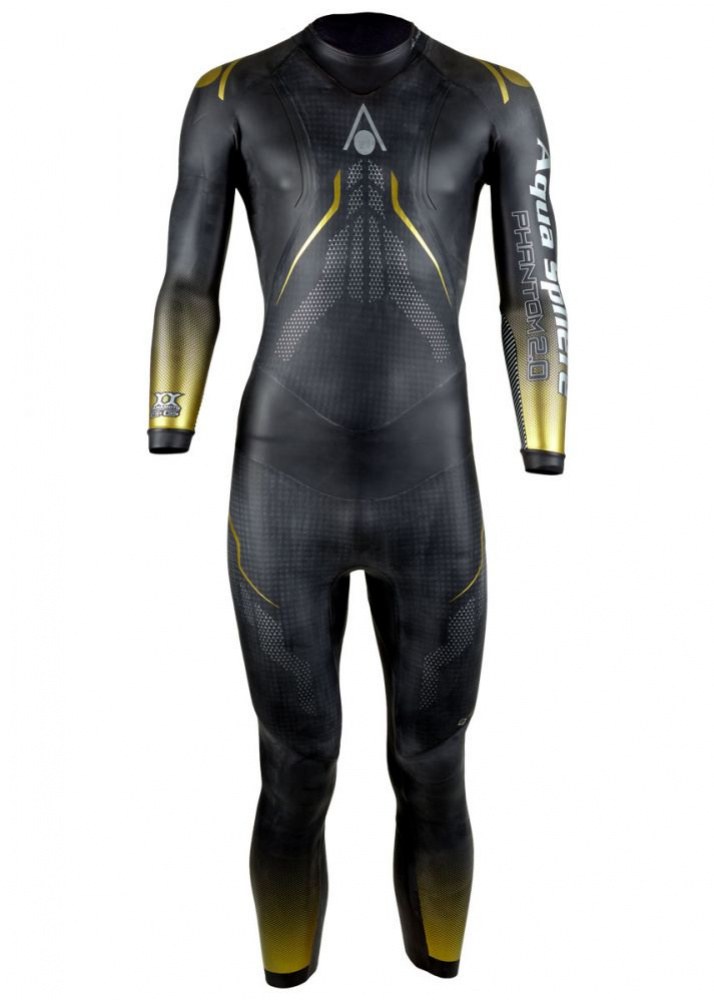 Neoprenanzug Herren Aqua Sphere Phantom 2.0 Men Black/Gold