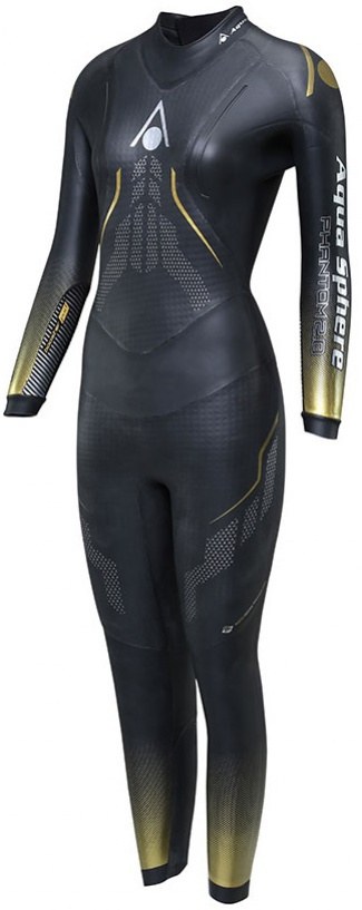 Neoprenanzug Damen Aqua Sphere Phantom 2.0 Women Black/Gold