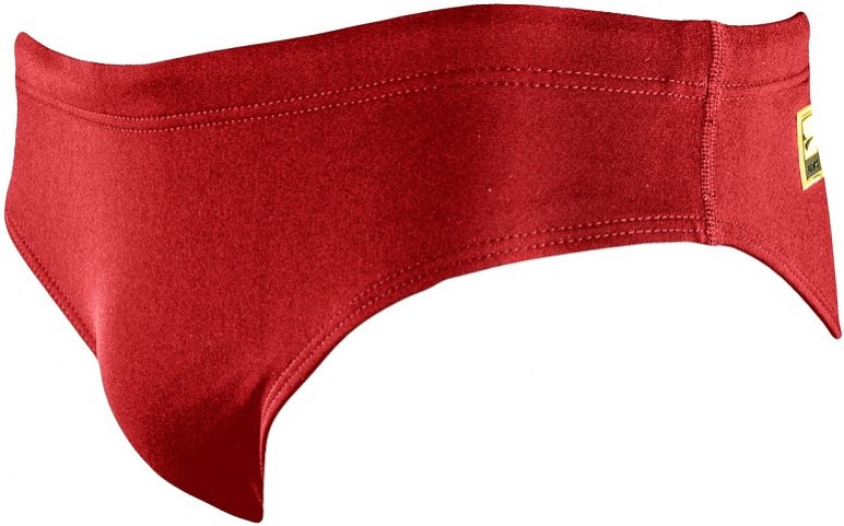 Badehose Jungen Finis Youth Brief Solid Red