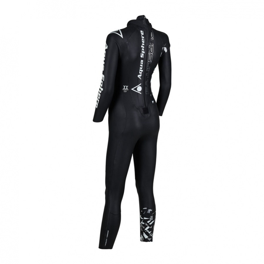Neoprenanzug Damen Aqua Sphere Pursuit V3 Women Black/White