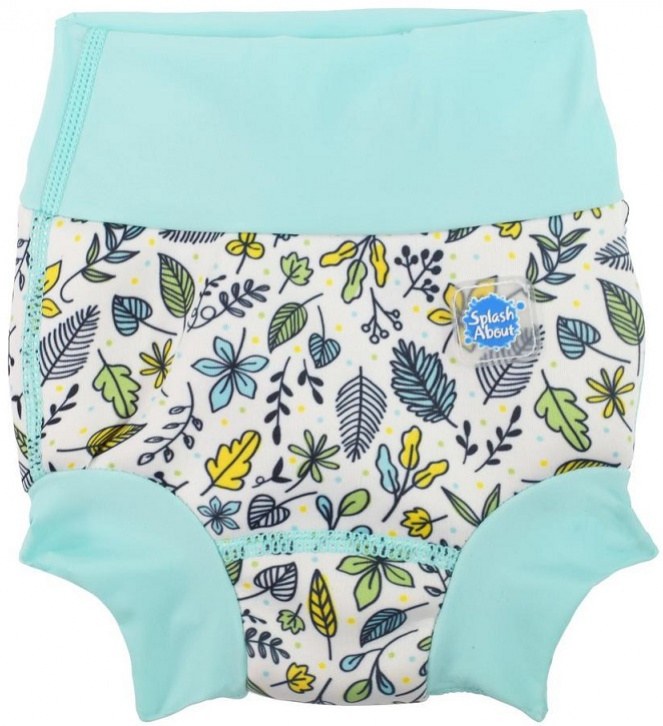 Schwimmanzug für Babys Splash About New Happy Nappy Fallen Leaves