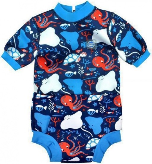 Schwimmanzug für Babys Splash About Happy Nappy Wetsuit Under the Sea