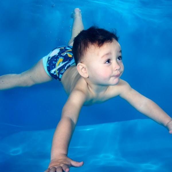 Schwimmanzug für Babys Splash About Happy Nappy Duo Up in the Air