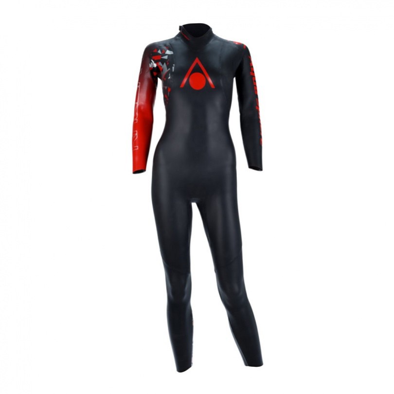 Neoprenanzug Damen Aqua Sphere Racer V3 Women Black/Red