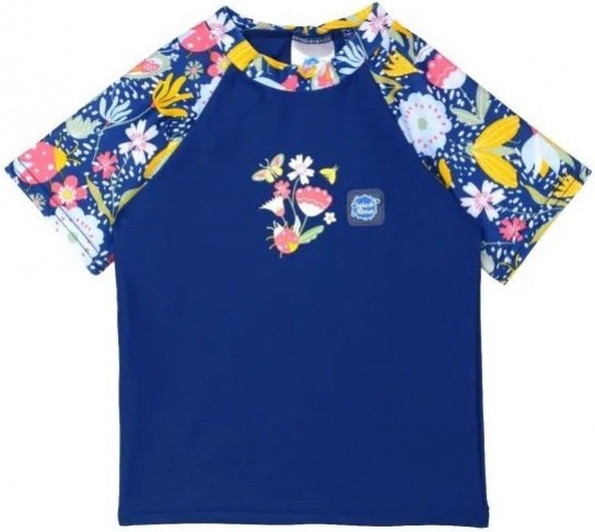 UV-Badeshirt Splash About Short Sleeve Rash Top Garden Delight