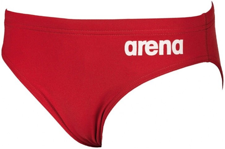 Badehose Jungen Arena Solid brief junior red