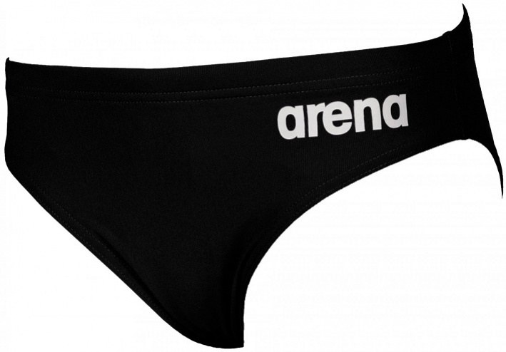 Badehose Herren Arena Solid brief black