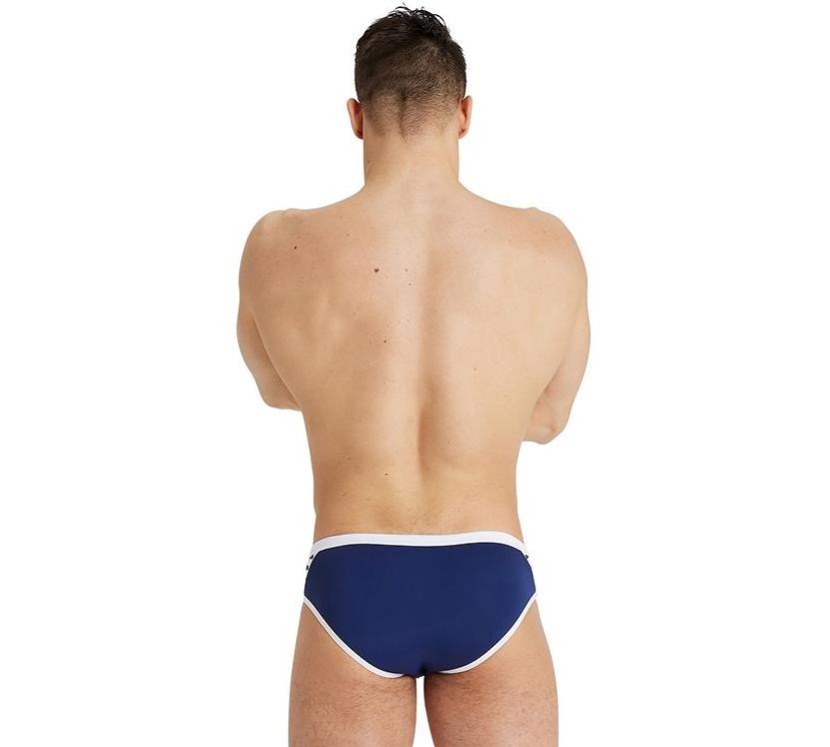 Arena Icons Swim Brief Solid Navy/White