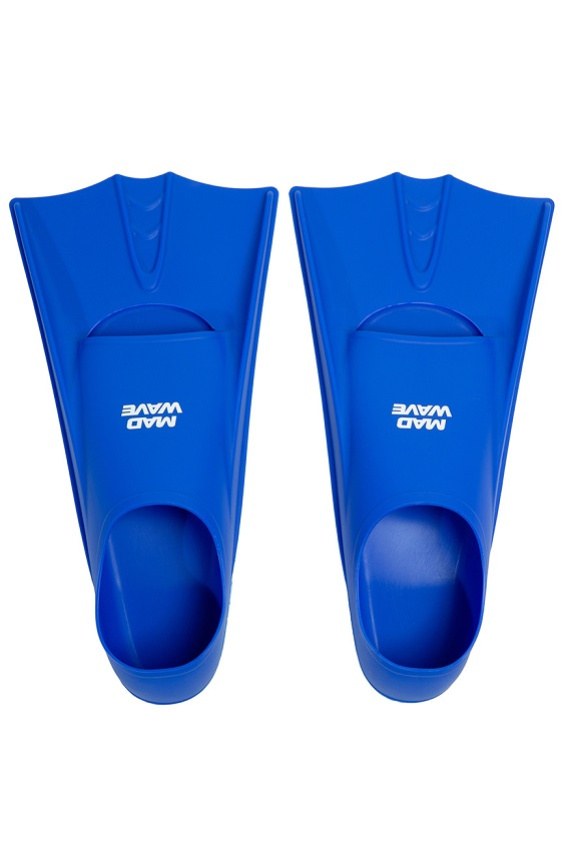 Schwimmflossen Mad Wave Flippers Training Fins Blue