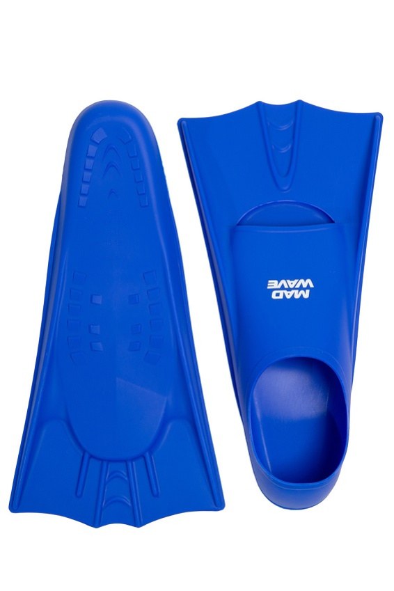 Schwimmflossen Mad Wave Flippers Training Fins Blue