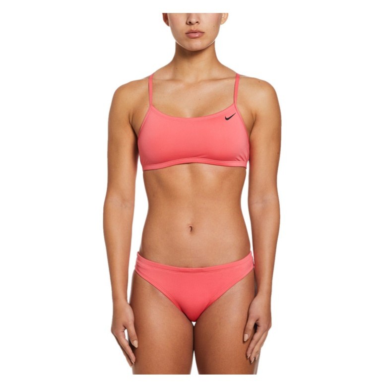 Damenbikini Nike Essential Sports Bikini Sea Coral