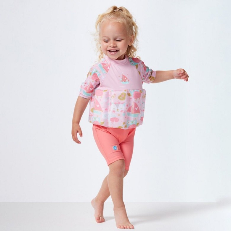 Schwimmveste Kinder Splash About Sleeved Floatsuit Went to Sea
