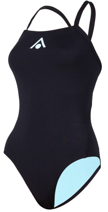 Damen-Badeanzug Aqua Sphere Essential Tie Back Black