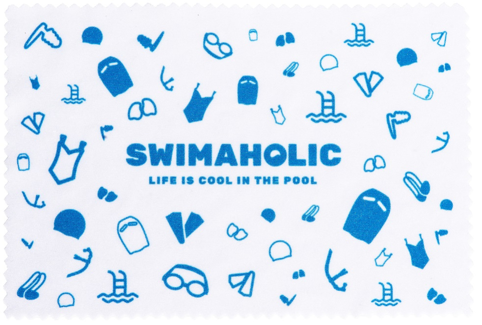 Swimaholic Goggle Cloth Weiß
