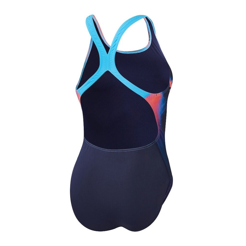 Speedo Placement Digital Powerback True Navy/Siren Red/Punch Blue
