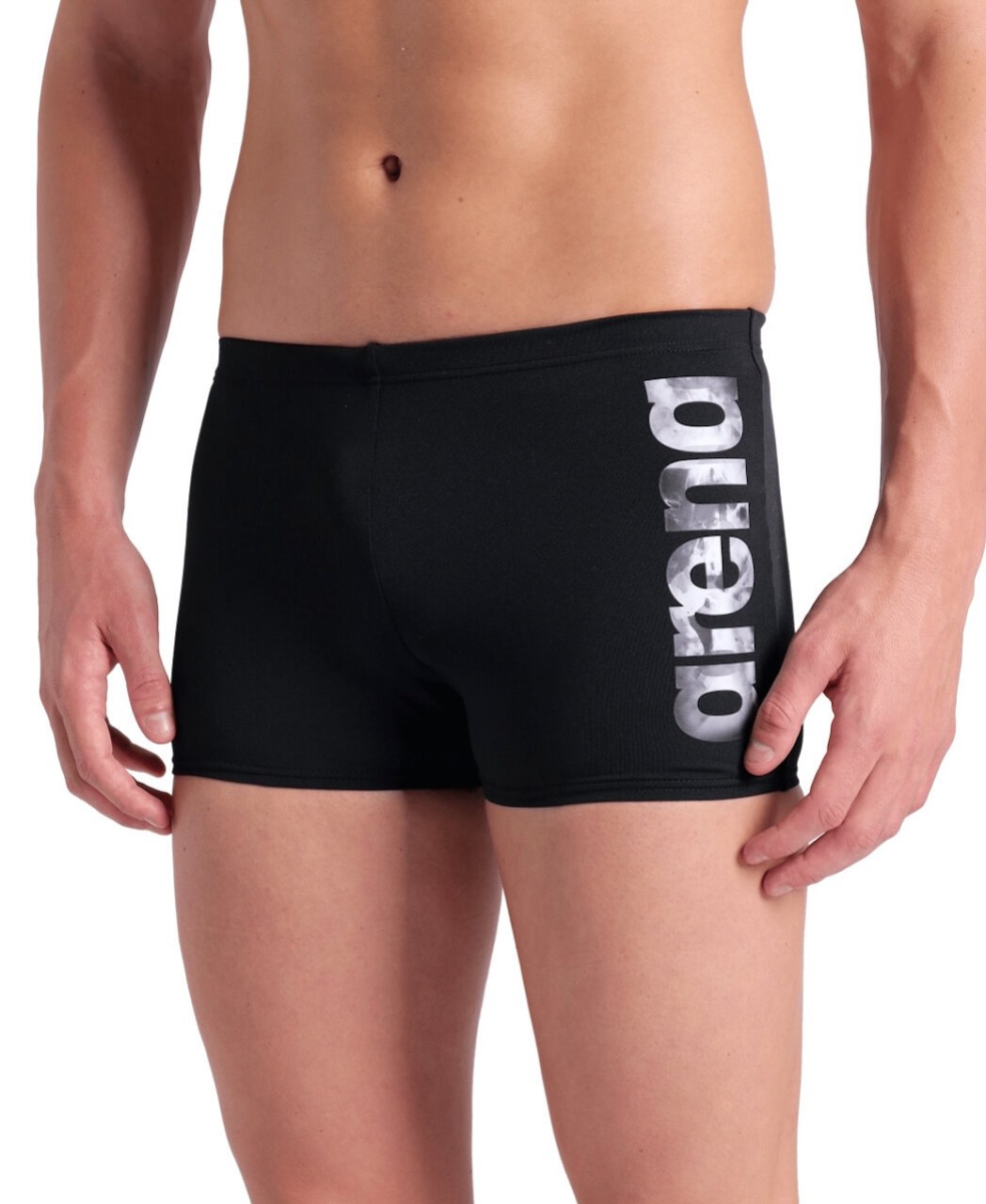 Arena Performance Airbrush Graphic Swim Shorts Black