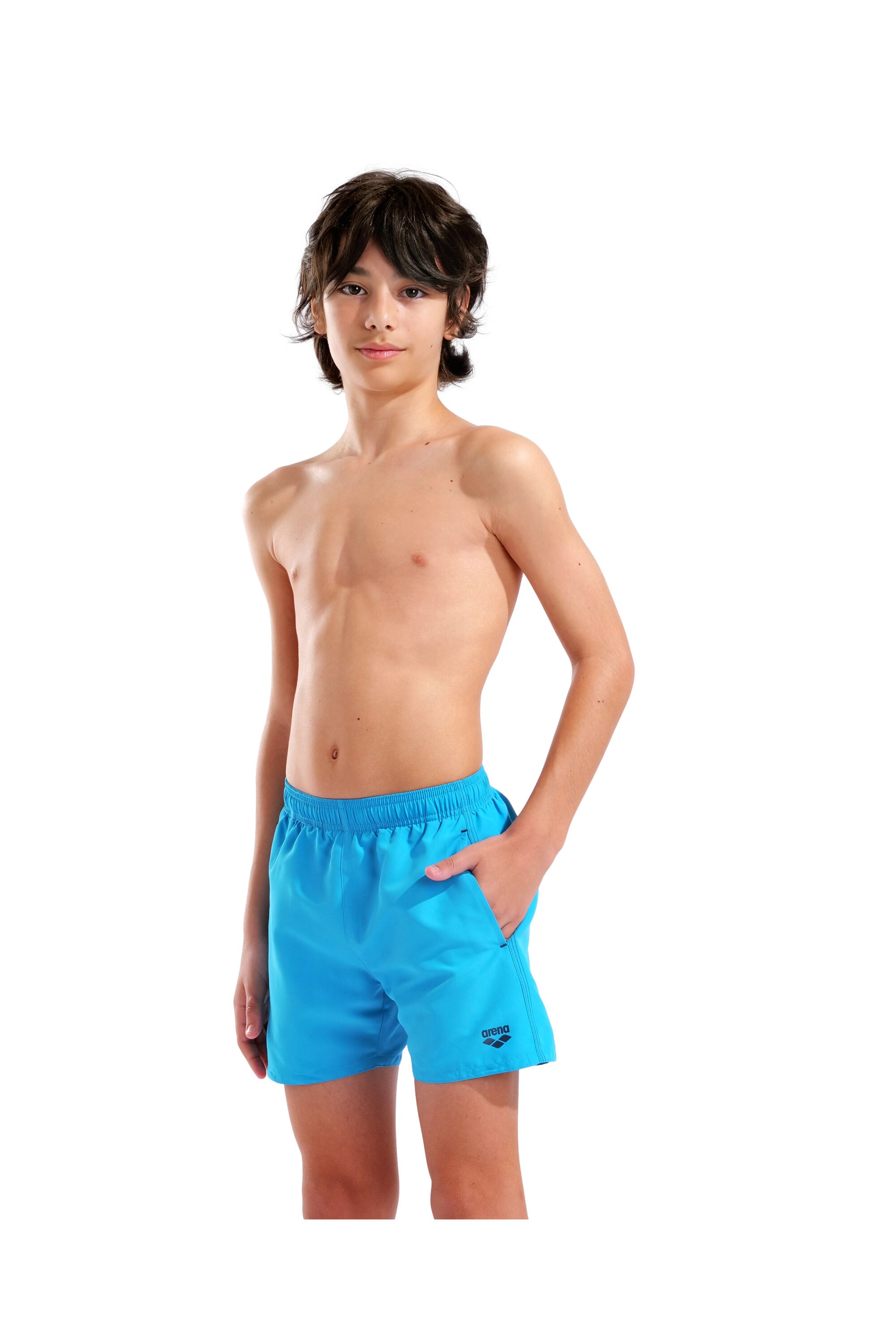Arena Beach Boxer Solid R Light Blue