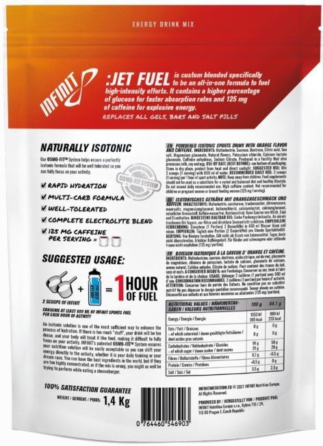 INFINIT Jet Fuel Exposive Energy 1,4kg