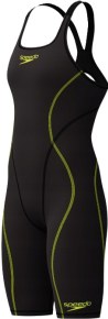 Speedo Fastskin Hyperspark Open Back Black/Yellow